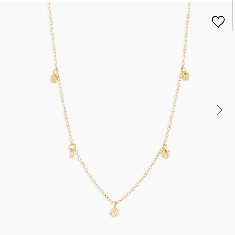 Gorjana disc choker necklace